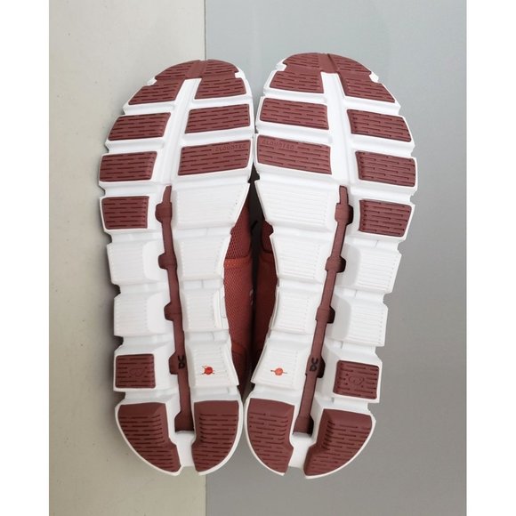 On Running Red and Black Sneakers Lightweight Performance - Picture 4 of 5